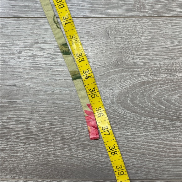 April Cornell 100% Cotton Garden Floral Ruffle Tiered Pocket Kitchen Apron - Picture 12 of 16